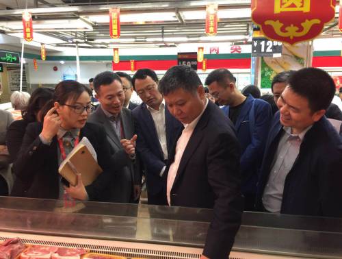 深圳市副市长王立新携市政府各部门莅临华润万家春风店视察