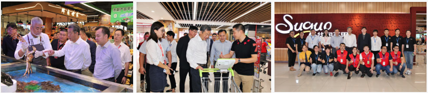 华润集团总经理王祥明调研苏果大厂美利店