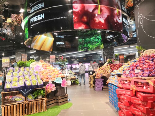 Olé精品超市天津万象城店华彩绽放