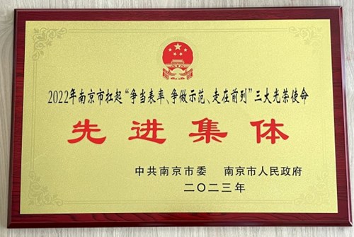 苏果荣获南京“先进集体”荣誉称号