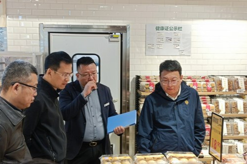 公司总经理徐健到天津门店调研