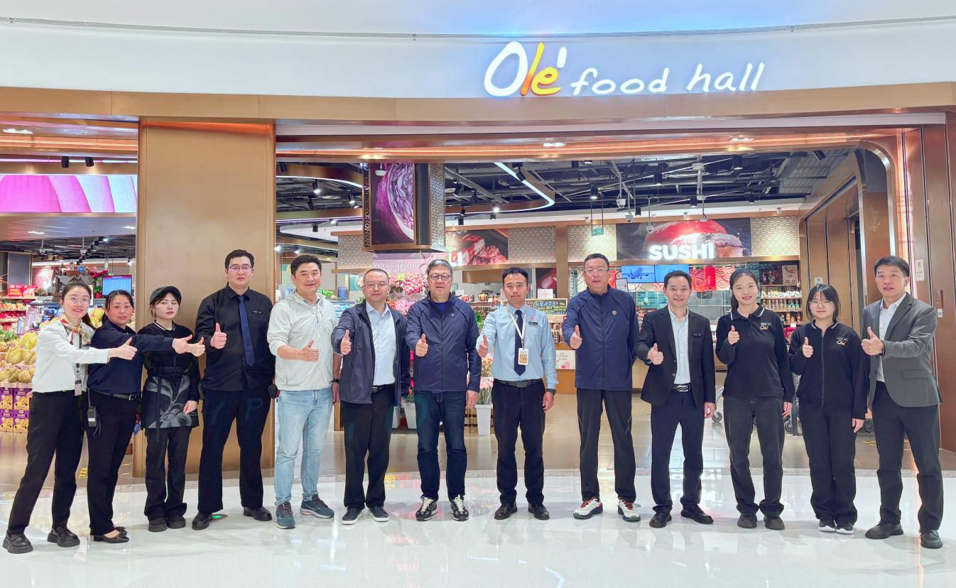 集团蓝屹副总经理赴华润万家Olé贵阳门店调研
